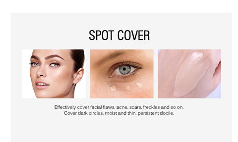 Full Cover 8 Colors Liquid Concealer Makeup-Nicey Mart